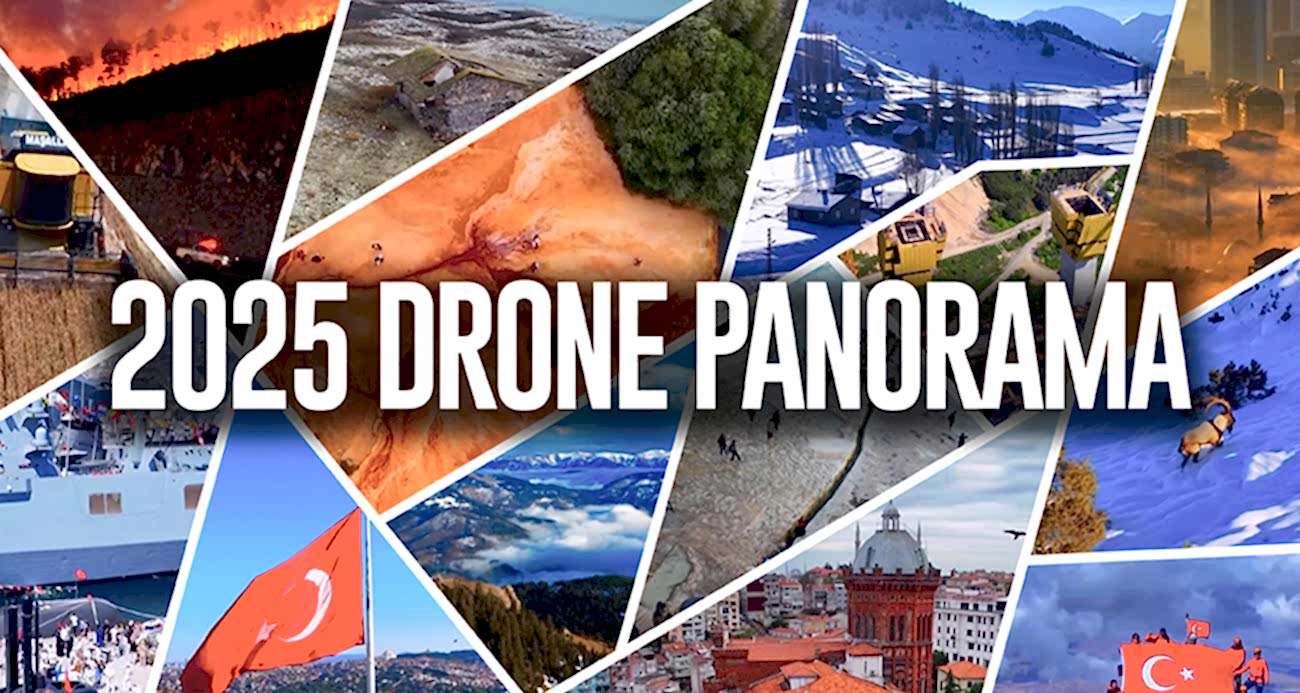 2025 yılının drone panorama görüntüleri