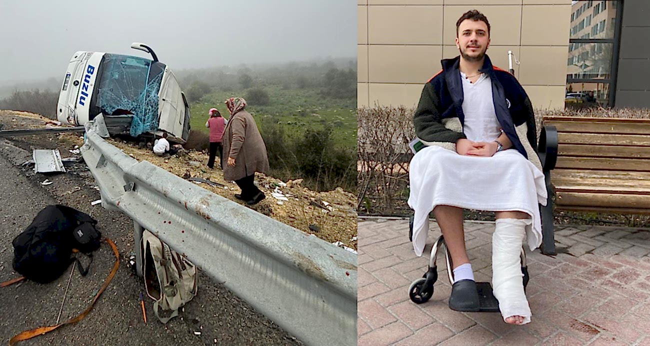 10 kişinin öldüğü kazadan yaralı kurtulan öğrenci, otobüs şoförüyle sohbetini anlattı