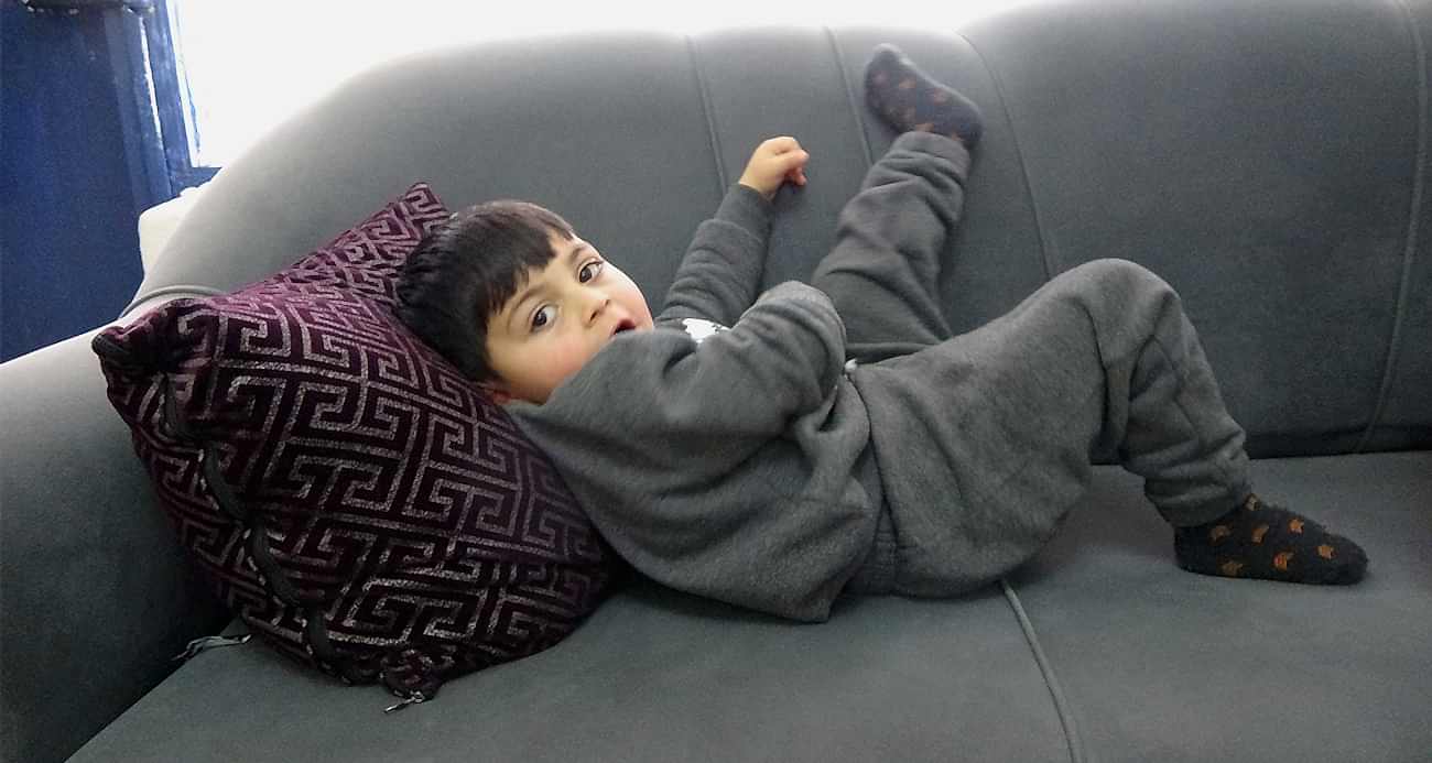 Asrın felaketinin simge bebeklerinden Korkmaz bebek şimdi 3 yaşında