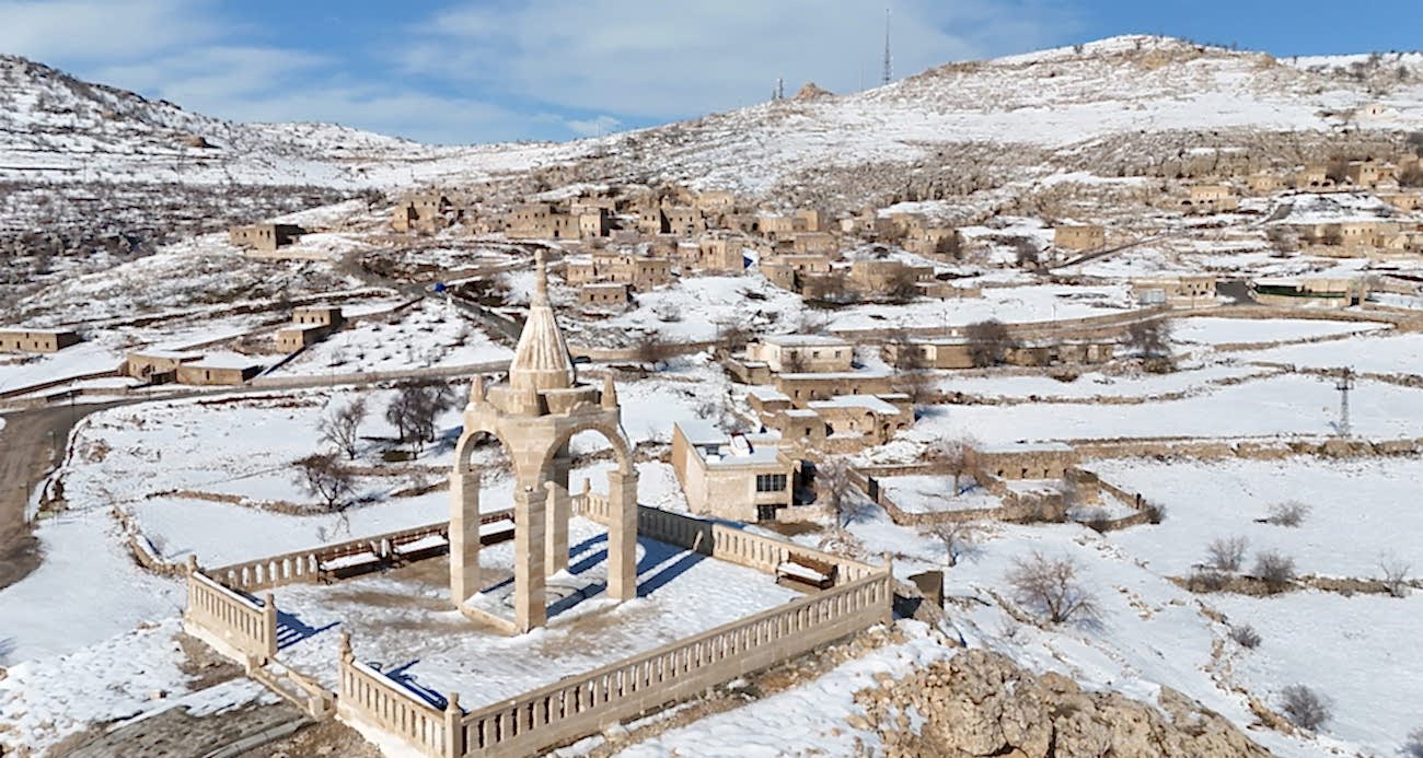 Gabar Dağı eteklerindeki Mağara köyü yeniden canlanıyor