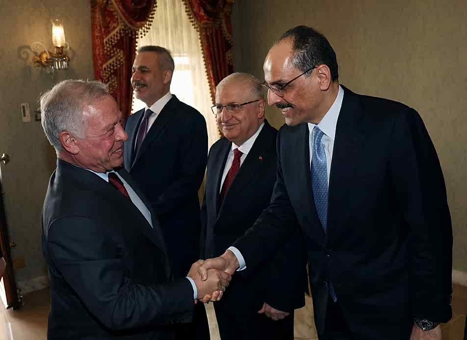 Cumhurbaşkanı Erdoğan, Ürdün Kralı 2. Abdullah ile bir araya geldi