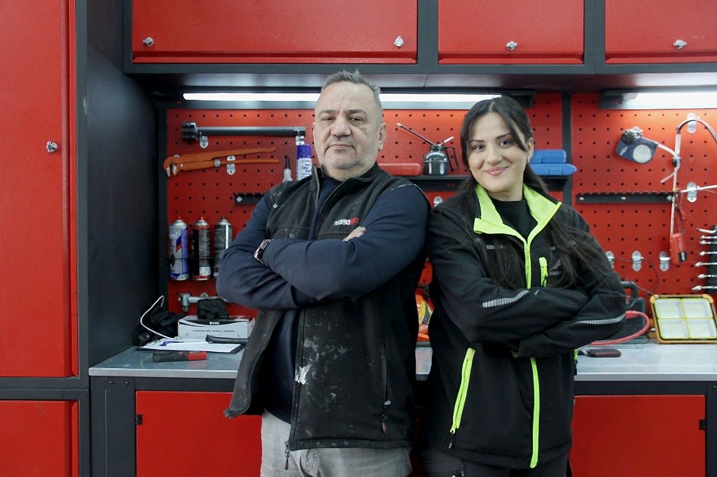 Sanayinin ’Meryem Usta’sı hayaline kavuştu, artık işinin patronu