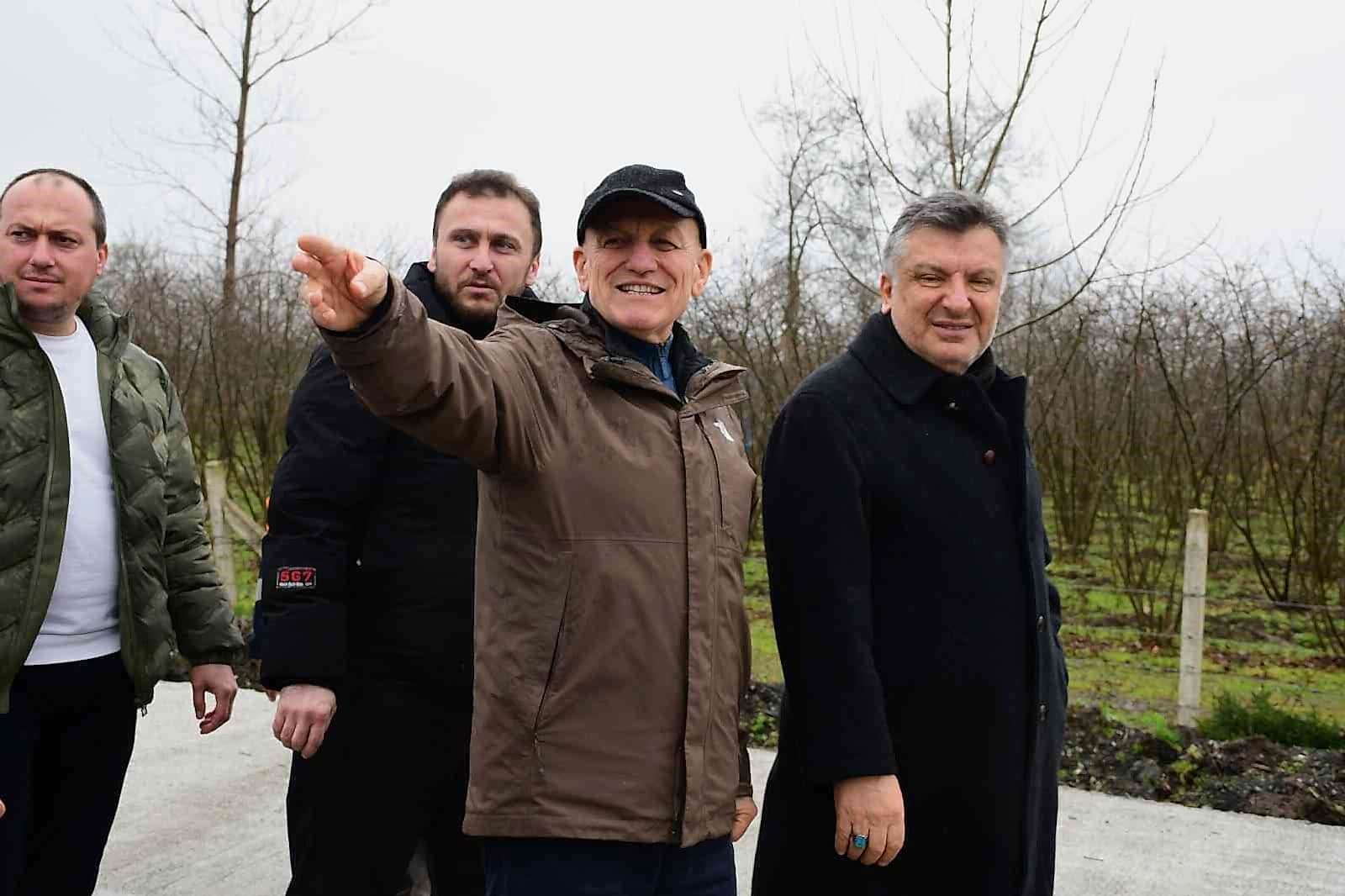 Terme’de yol seferberliği: Bin metrelik konforlu ulaşım