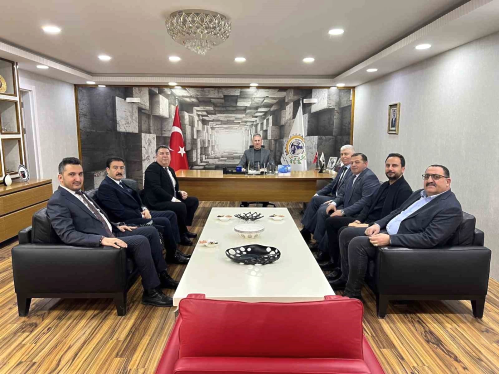 Siirt TSO, Gelir İdaresi Grup Başkanlarını kabul etti